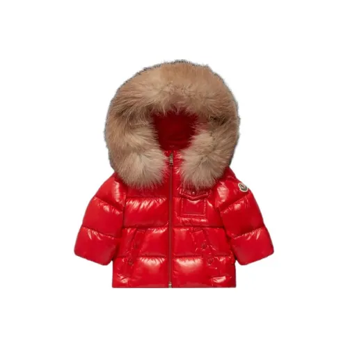 Moncler Пуховик Красный для Младенцев и Детей дошкольного возраста