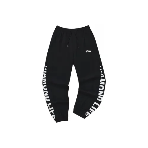 FILA FUSION Темно-черные Женские Спортивные Брюки