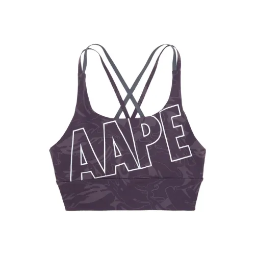 aape Фиолетовый PPZ Женские Спортивные майки без рукавов