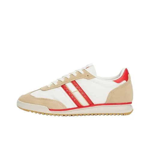 Tommy Hilfiger TRAINERS Кэжуал Низкий Топ Белый Коричневый Женский