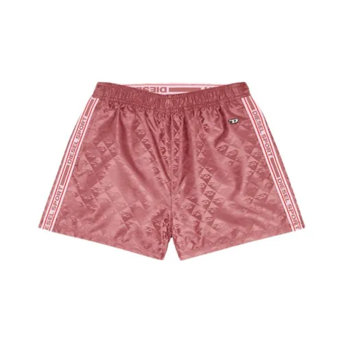 DIESEL Sport Ярко-розовые Женские Спортивные Шорты