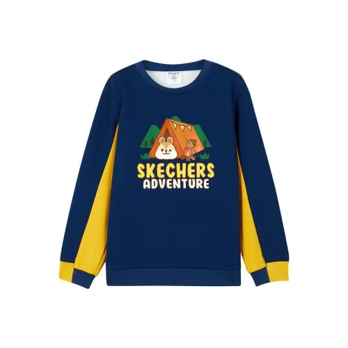 Skechers Синий Abyss /005F Kids Свитшоты