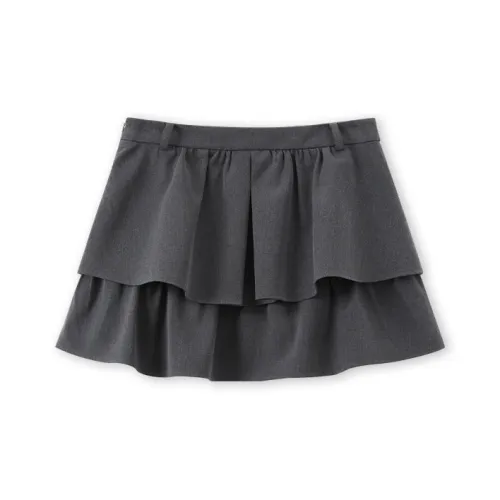 KIRSH Повседневные короткие юбки женские серые