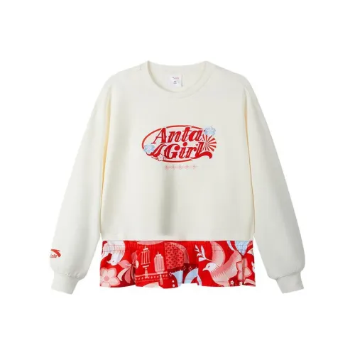 Antakids Свитшот Ванильный Белый Детский