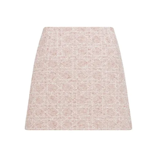 DIOR Повседневные короткие юбки Женские Розовый