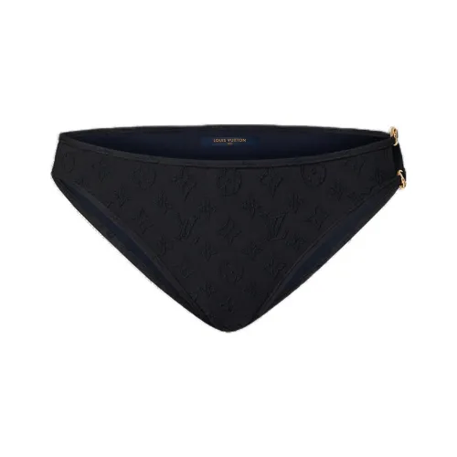 LOUIS VUITTON Черный Женские Бикини