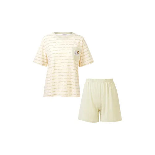 ALDOLA Светло-зеленый Женские Пижамные комплекты