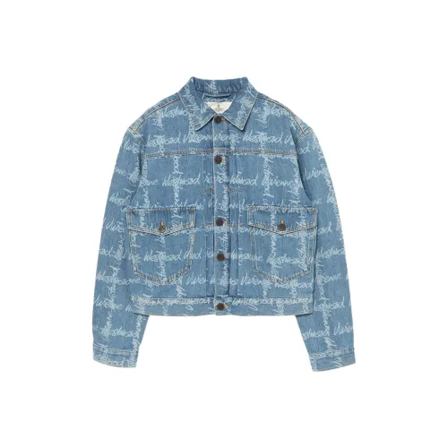 Vivienne Westwood Светло-синие мужские куртки