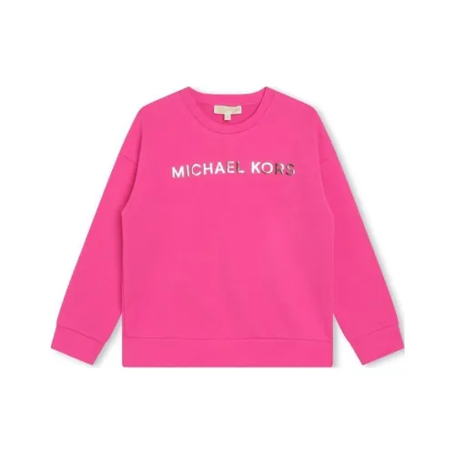 MICHAEL KORS Толстовка SS24 Фуксия Детская