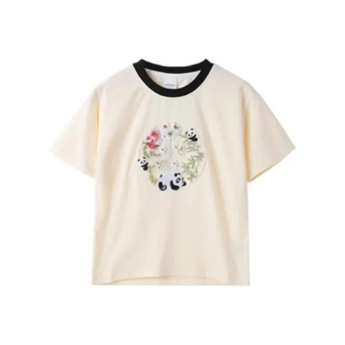 Mami Macca T-рубашка Абрикос для детей 3-7 лет