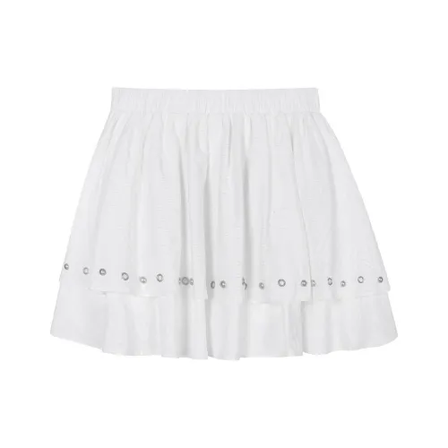 XINBANGBANG Повседневные короткие юбки Женские Белые