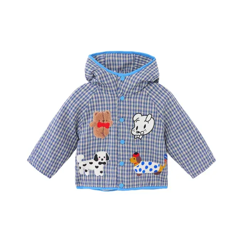 Mami Macca Хлопковый пуховик Синий для детей 3-7 лет