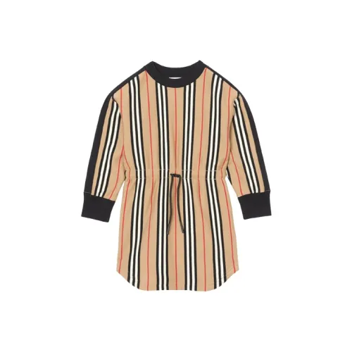 Платье Burberry Архив Бежевый Детский