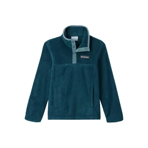 Columbia Steens Павлиний зеленый Kids Свитшоты