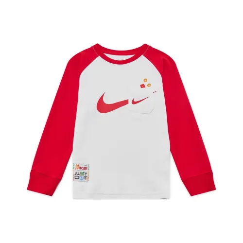 Свитшот Nike Sportswear Парусный Белый для детей 3-7 лет