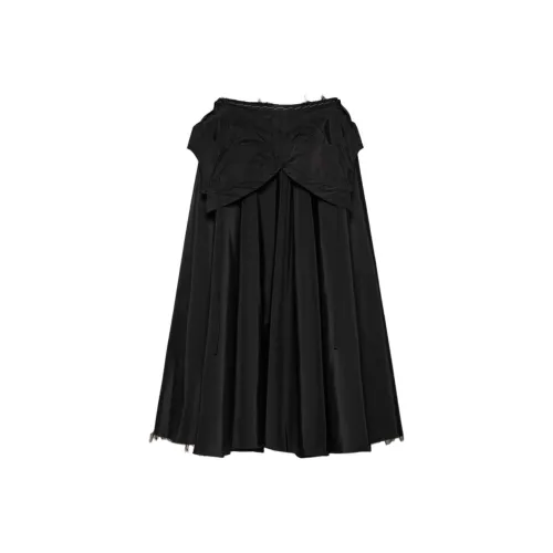 Maison Margiela FW24 Повседневная длинная юбка женская черная