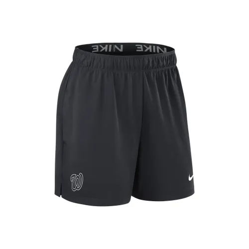 nike Washington Nationals Аутентичная коллекция Practice спортивные шорты женские черные