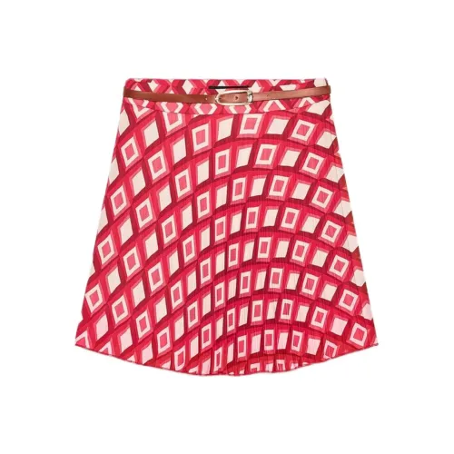 ZARA Повседневные короткие юбки Женские Многоцветные