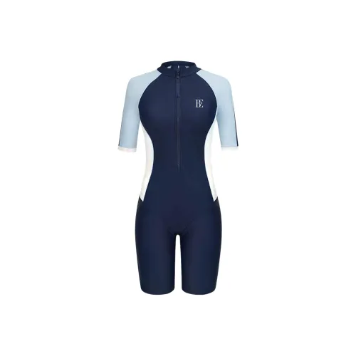 BALNEAIRE Ван-Пис Купальник Женский Темно-синий