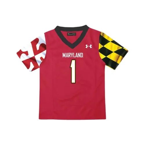 Under Armour T-рубашка Университет OF Maryland COLLEGE Park красный для малышей и детей дошкольного возраста