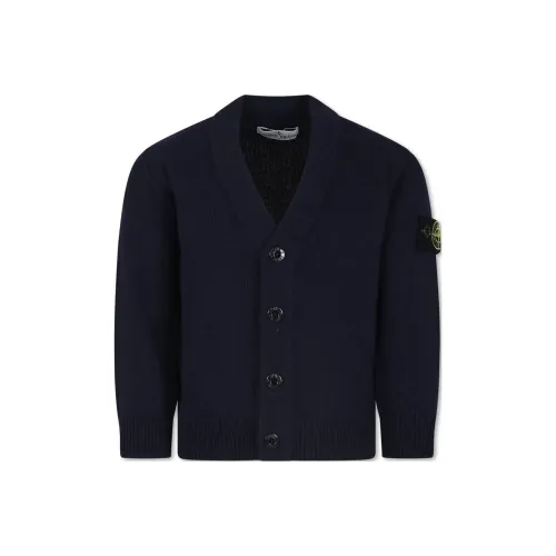 STONE ISLAND Kids Куртки Морского Синего Цвета