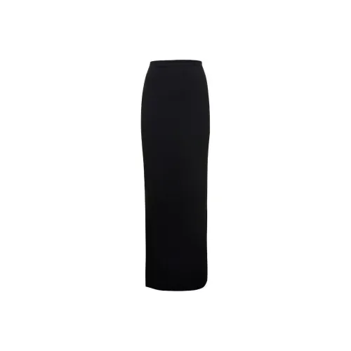 SOLACE LONDON Повседневный Длинный Юбка Женская Черная