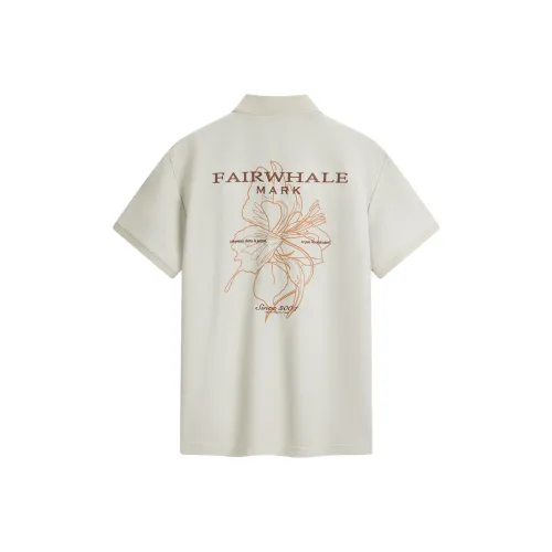 FAIRWHALE 706 Светлый хаки Унисекс Поло