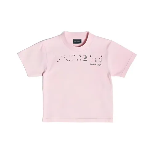 BALENCIAGA Розовые Детские Рубашки