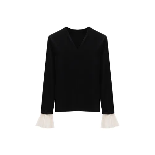 Fa Ao Na Расклешенный рукав T-рубашка Женская