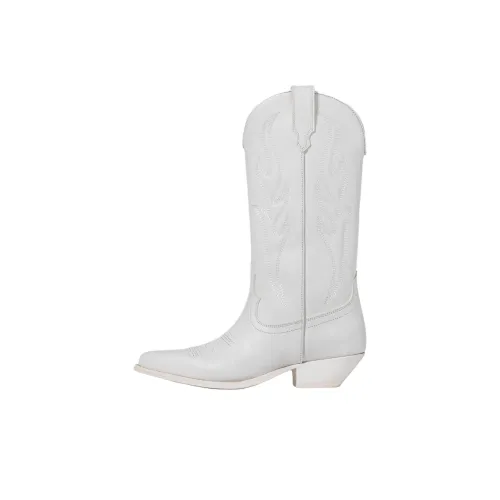 SONORA BOOTS Женские высокие сапоги до колена, белые
