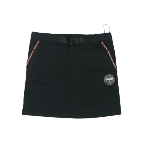 Boy London Повседневные короткие юбки Женские Черный