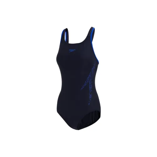 Speedo One-Piece Купальник Женские Черный Синий