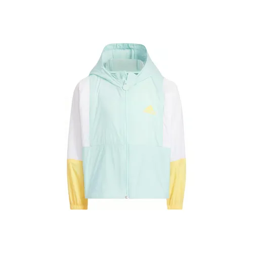 Adidas Куртки и Пальто Зеленый Детский