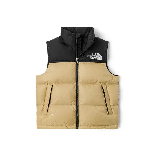 The North Face Пуховый жилет Nuptse Камень Коричневый Подростки