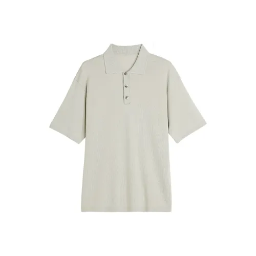 Osens FLOATING Каменный серый Мужская рубашка polo