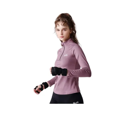 Барби Пыльно-розовый Женские Йога T-рубашки