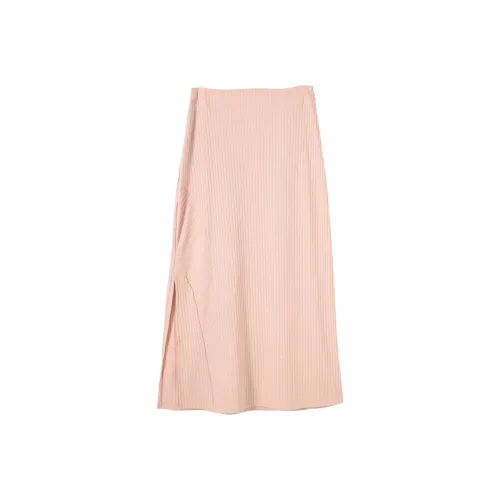 PUMA OWN THE SPOTLIGHT Повседневная Длинная Юбка Женская Розовая
