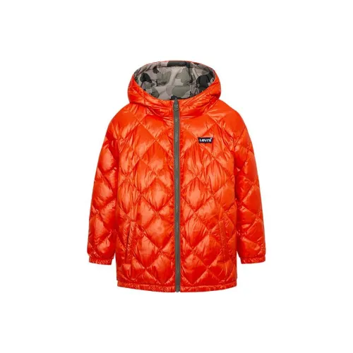 Levi's Пуховик Детский Апельсин Juice