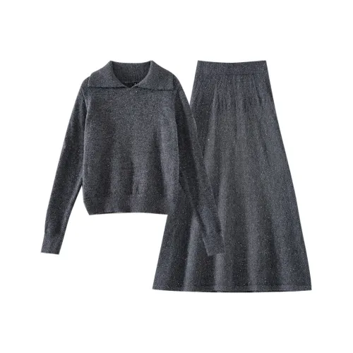 OUNIXUE Женские комплекты с юбкой