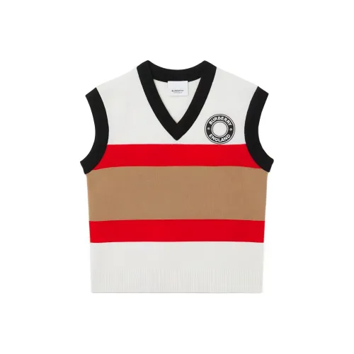 Burberry Белый Kids Жилеты