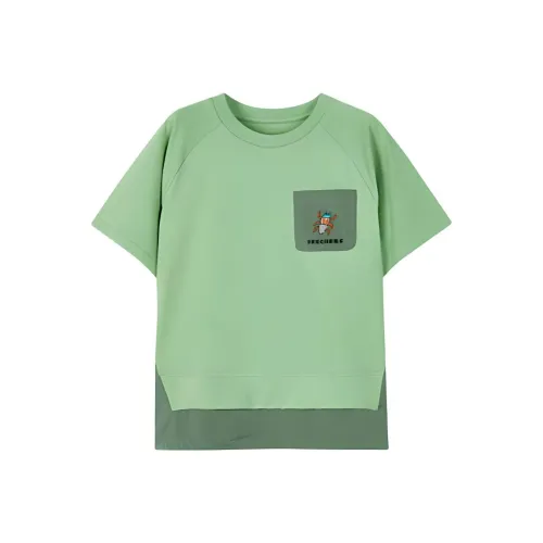 Skechers Kids SS24 T Teenagers Shirt Basil Green