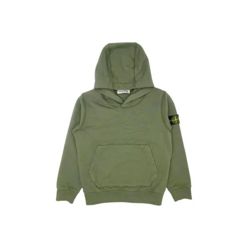 STONE ISLAND Толстовка Детская Зеленая