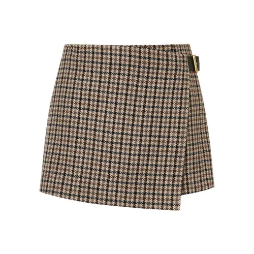 MOCO Повседневные шорты женские многоцветная клетка