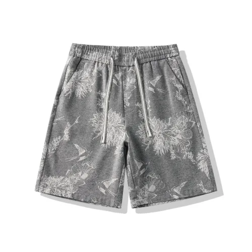 MashiMaro Серые Унисекс Джинсовые Шорты