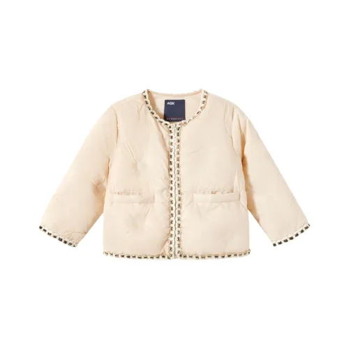 ASK Пуховик Светлый хаки для детей 3-7 лет