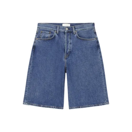 COS Синие Женские Джинсовые Шорты