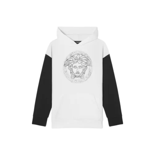 VERSACE Толстовка Черный Белый Детский