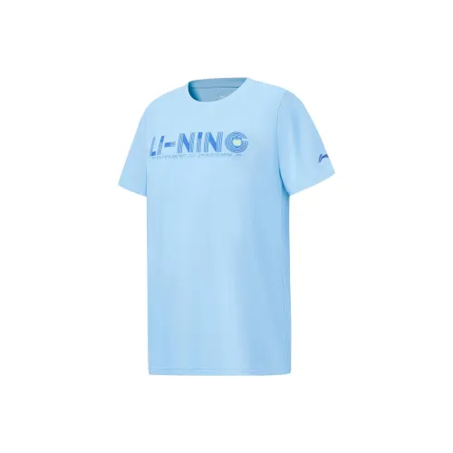LINING YOUNG T-Shirt Ice Refreshing Blue Baby
