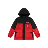 Чёрный/Зачарованный красный Полный принт