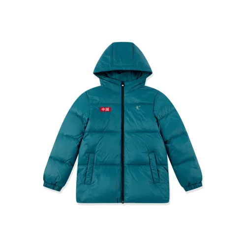 QIAODAN Детский топ Deep Темно-синий Синий Подростки